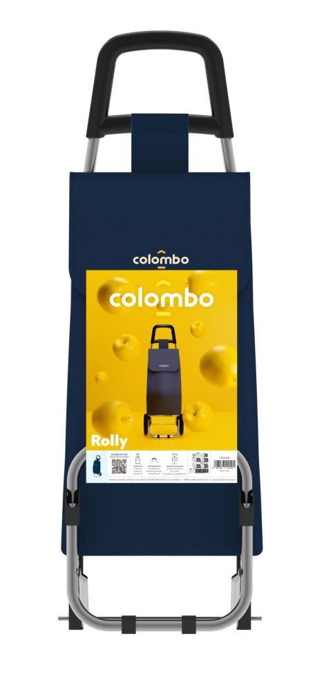 Colombo ROLLY kék bevásárló kocsi 25kg/40liter CRL001B (Újszerű)