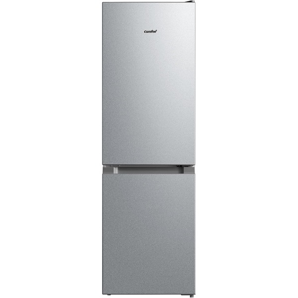 Comfee RCB169DS2(E) inox, alulfagyasztós, Hűtő:115L, Fagyasztó:59L, hűtőszekrény