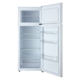 Comfee RCT284WH2A fehér, felülfagyasztós, Hűtő:163L, Fagyasztó:41L, hűtőszekrény (Újszerű)
