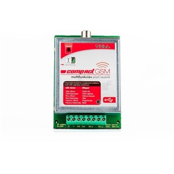 Compact GSM II - GSM alapú kontaktvezérelt kommunikátor/2 NO/NC kontaktusbemenet/ 2 NO relékimenet