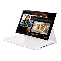 ConceptD CC715-72P-79C2 15,6"UHD/Intel Core i7-11800H/32GB/1TB/RTX A3000 6GB/Win11 Pro/fehér laptop