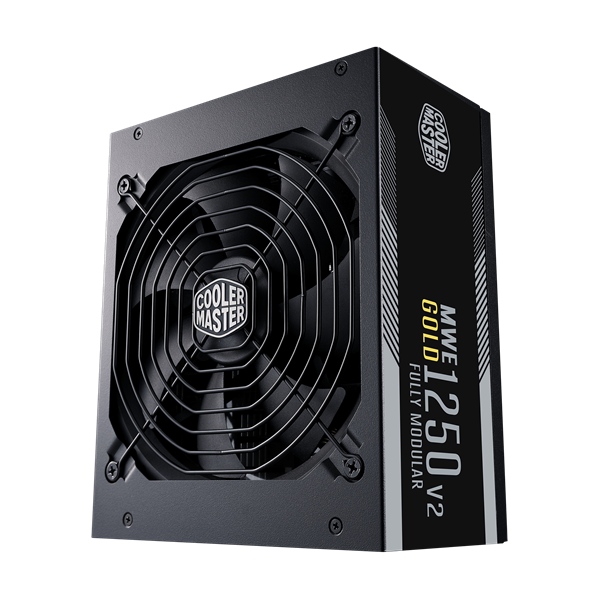 Cooler Master 1250W 80+ Gold ventillátorral moduláris tápegység