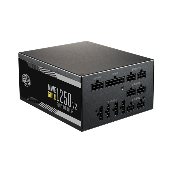 Cooler Master 1250W 80+ Gold ventillátorral moduláris tápegység