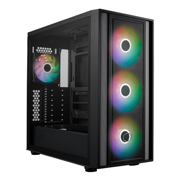 Cooler Master CD600 750W ablakos mATX ház