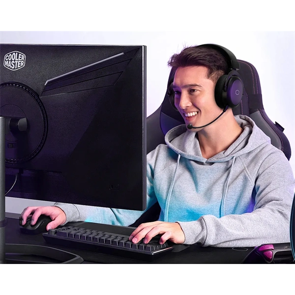 Cooler Master CH-351 fekete vezeték nélküli gamer headset