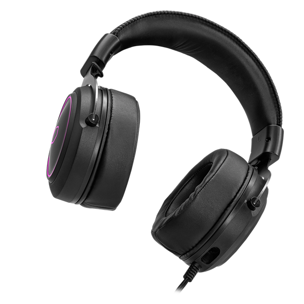 Cooler Master CH-331 7.1 USB fekete gamer headset