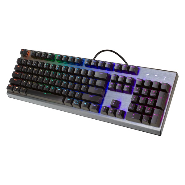 Cooler Master CK350 (Brown Switch) HUN RGB mechanikus gamer billentyűzet
