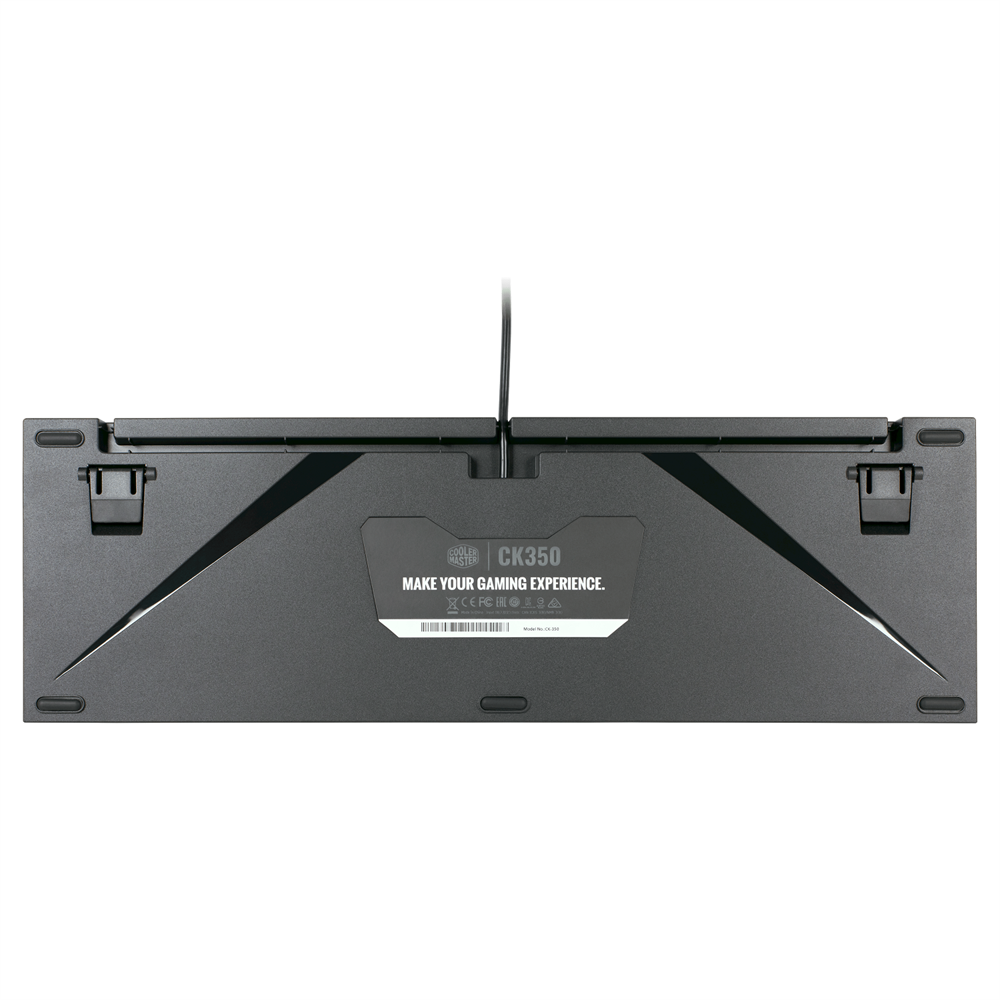 Cooler Master CK350 (Brown Switch) HUN RGB mechanikus gamer billentyűzet