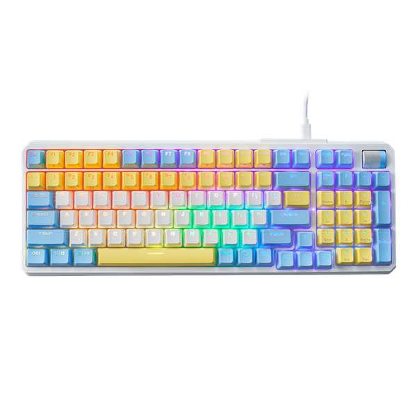 Cooler Master CK570 Chun-Li Edition US vezetékes (red switch) RGB mechanikus gamer billentyűzet