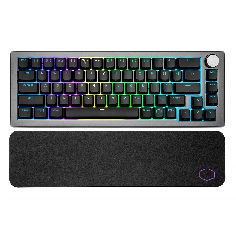 Cooler Master CK721 (Brown Switch) RGB HUN mechanikus vezeték nélküli gamer billentyűzet