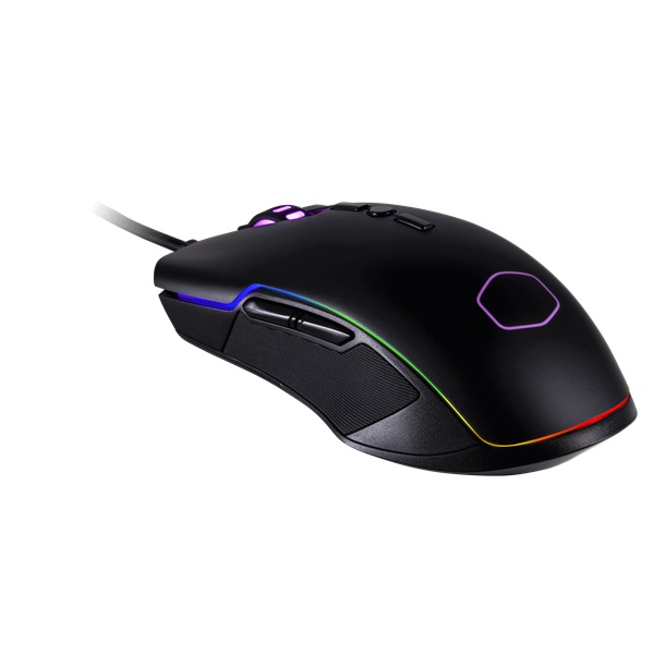 Cooler Master CM310 USB RGB fekete gamer egér