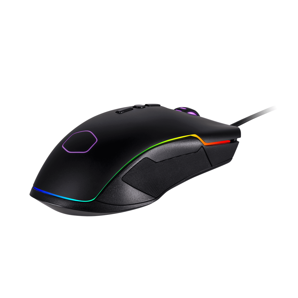 Cooler Master CM310 USB RGB fekete gamer egér
