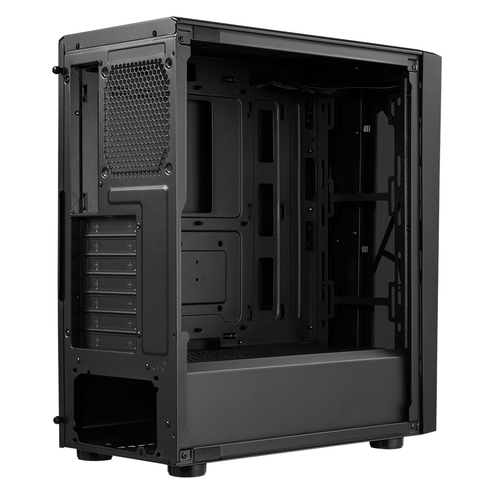 Cooler Master CMP 510 ARGB fekete (táp nélküli) ablakos midi ATX ház