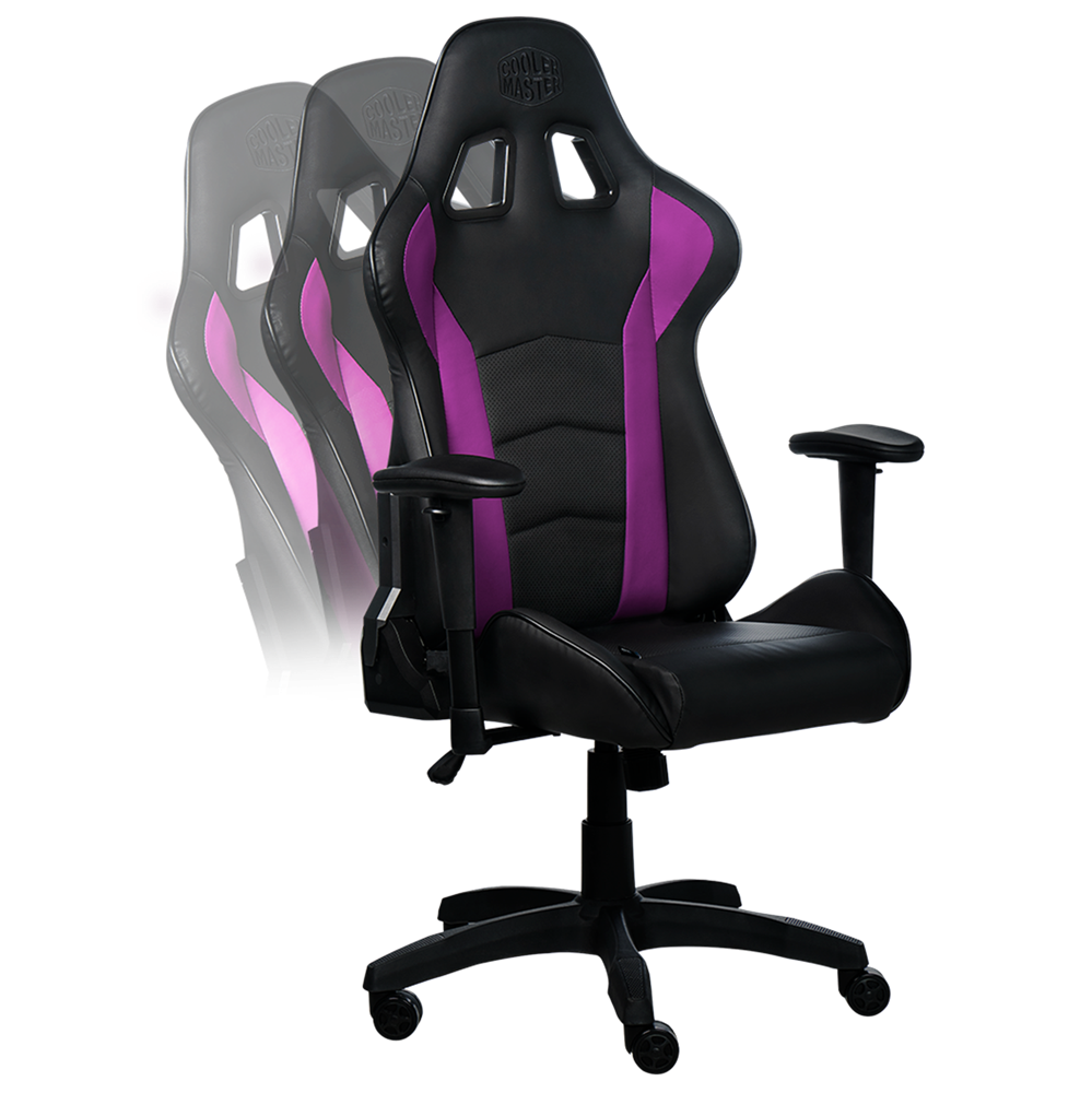 Cooler Master Caliber R1 fekete-lila gamer szék