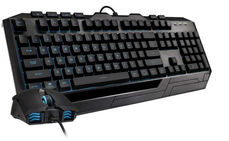Cooler Master Devastator 3 Plus HUN fekete USB billentyűzet + egér