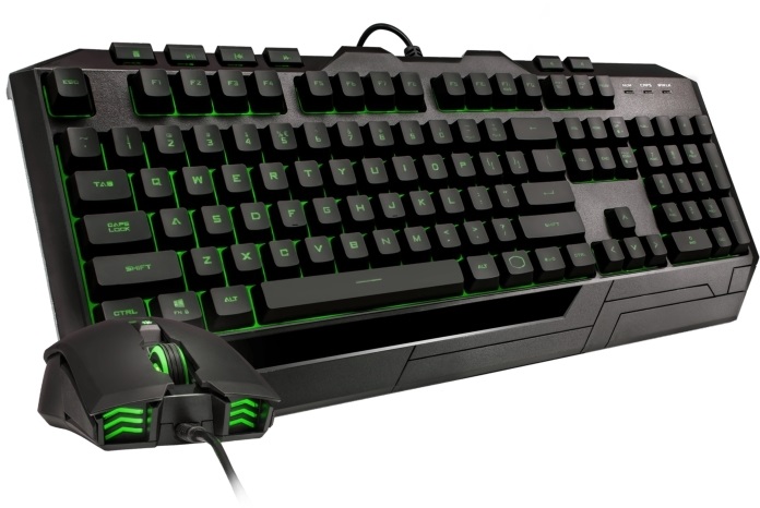 Cooler Master Devastator 3 Plus HUN fekete USB billentyűzet + egér