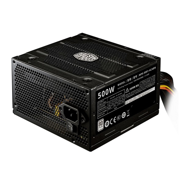 Cooler Master Elite V4 500W 80+ 12cm ventillátorral dobozos tápegység