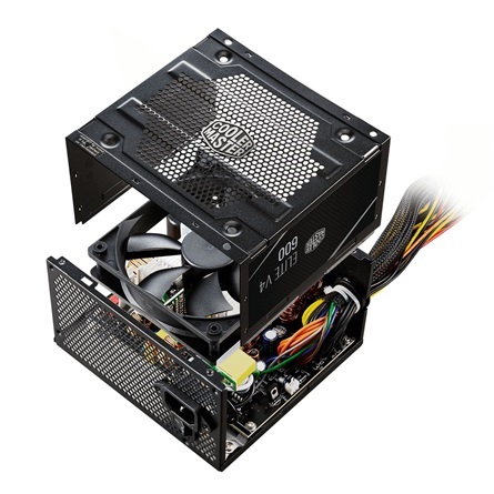 Cooler Master Elite V4 ATX desktop tápegység 600W 80+ BOX