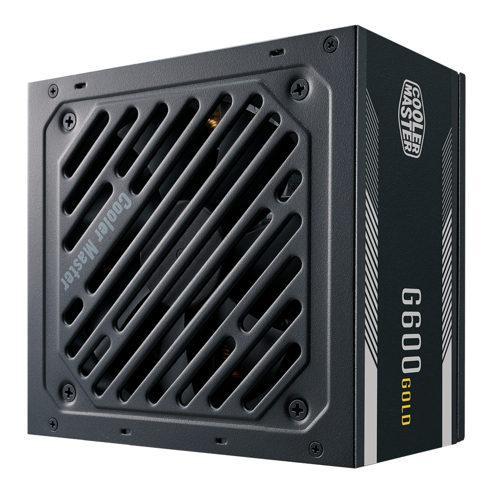 Cooler Master G600 600W 80+ Gold 12cm ventillátorral tápegység