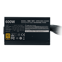 Cooler Master G600 600W 80+ Gold 12cm ventillátorral tápegység