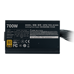 Cooler Master G700 700W 80+ Gold 12cm ventillátorral tápegység