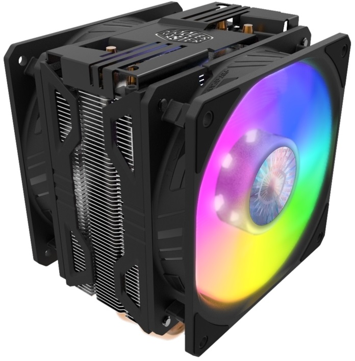 Cooler Master Hyper 212 LED Turbo ARGB 650-1800RPM (Intel, AMD) processzor hűtő