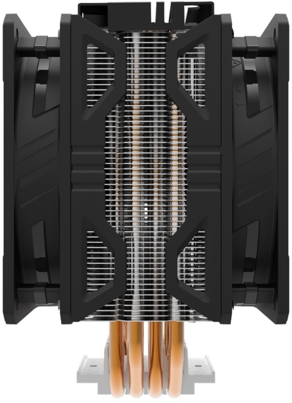 Cooler Master Hyper 212 LED Turbo ARGB 650-1800RPM (Intel, AMD) processzor hűtő