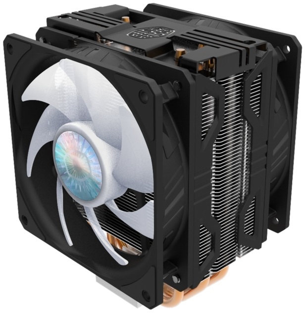 Cooler Master Hyper 212 LED Turbo ARGB 650-1800RPM (Intel, AMD) processzor hűtő