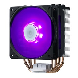 Cooler Master Hyper 212 RGB 120x80x158mm 650-1800RPM (Intel, AMD) processzor hűtő