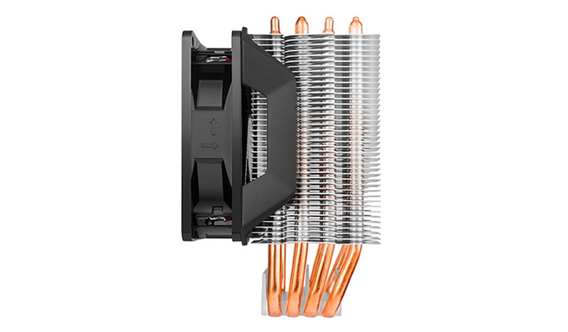 Cooler Master Hyper H411R 102x83,4x136mm 600-2000RPM (Intel, AMD) processzor hűtő