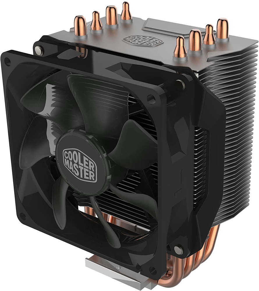 Cooler Master Hyper H412R 102x83x136mm 600-2000RPM (Intel, AMD) processzor hűtő
