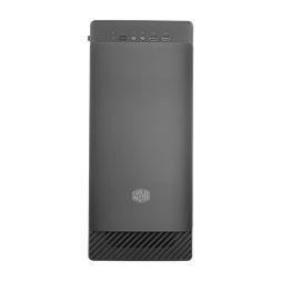 Cooler Master MASTERBOX E500 fekete (táp nélküli) edzett üveg midi ATX ház