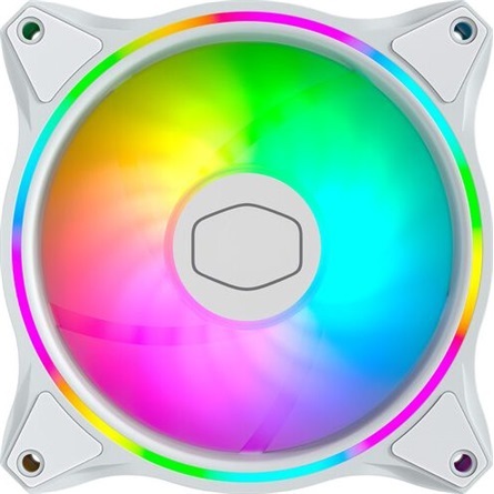 Cooler Master MFL-B2DW-21NP2-R2 MasterFan MF120 Halo2 fehér ház hűtőventilátor