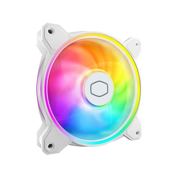 Cooler Master MFL-B2DW-21NP2-R2 MasterFan MF120 Halo2 fehér ház hűtőventilátor
