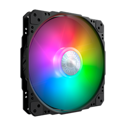 Cooler Master MFX-B3DN-08NP2-R1 SickleFlow 200 ARGB fekete ház hűtőventilátor