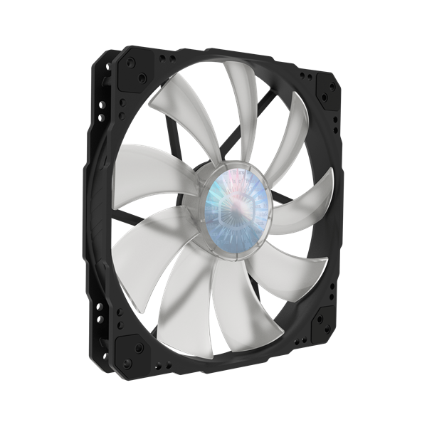 Cooler Master MFX-B3DN-08NP2-R1 SickleFlow 200 ARGB fekete ház hűtőventilátor