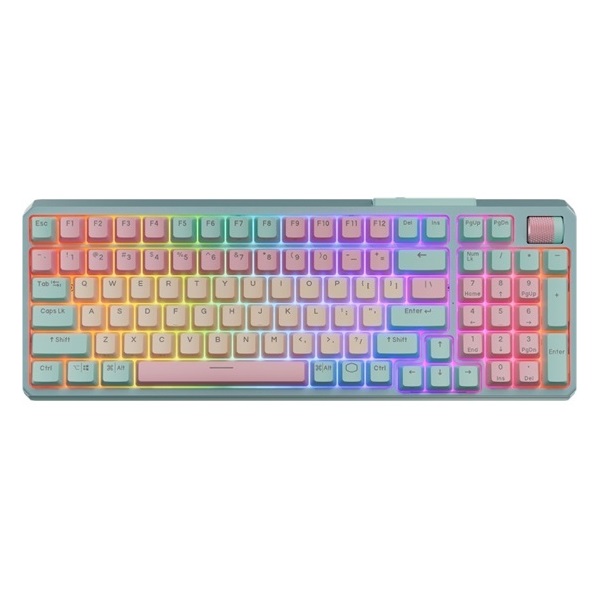 Cooler Master MK-770-MCKR1-US MK-770 US (Red Switch) macaron vezeték nélküli billentyűzet