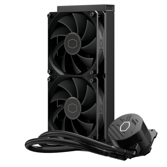 Cooler Master MLW-D24M-A17PK-R1 2x120mm fekete vízhűtéses processzor hűtő