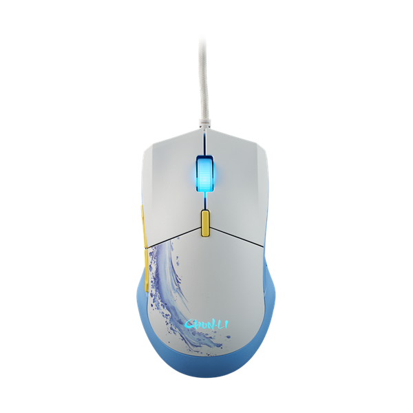 Cooler Master MM-310-WWOL2 MM310 SF6 Chun-Li fehér-kék vezetékes gamer egér