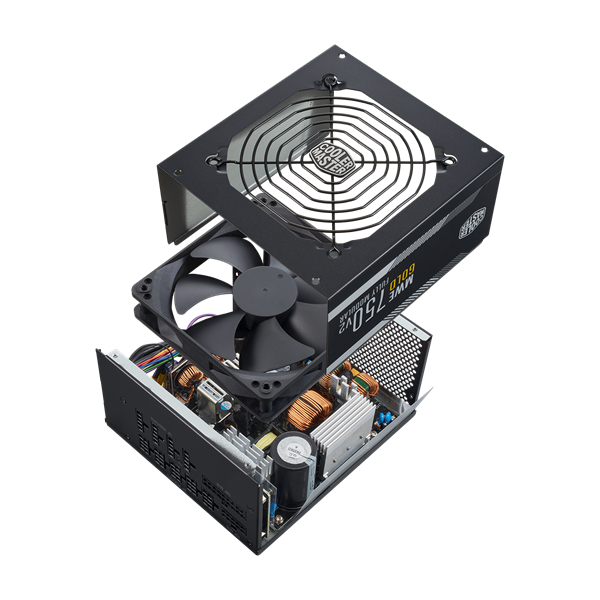Cooler Master MPE-7501-AFAAG-3EU 750W 80+ Gold ventillátorral moduláris dobozos tápegység