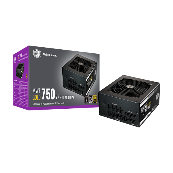 Cooler Master MPE-7501-AFAAG-3EU 750W 80+ Gold ventillátorral moduláris dobozos tápegység