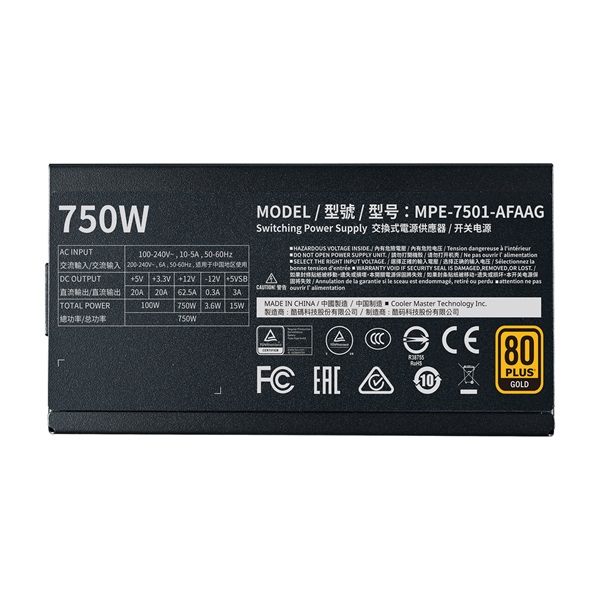 Cooler Master MPE-7501-AFAAG-EU táp