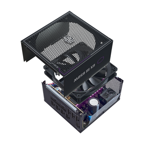 Cooler Master MPX-6503-AFAG-BEU 650W 80+ Gold ventillátorral moduláris tápegység