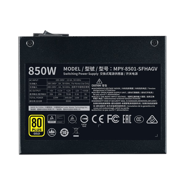 Cooler Master MPY-8501-SFHAGV-EU táp