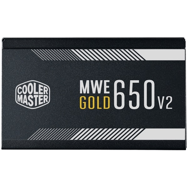 Cooler Master MWE 650W 80+ Gold - V2 12cm ventillátorral dobozos tápegység