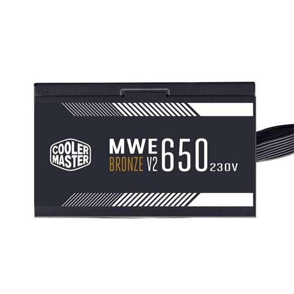 Cooler Master MWE 650W Bronze EU 230V V2 12cm ventilátorral dobozos tápegység