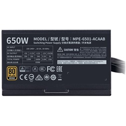 Cooler Master MWE 650W Bronze V2 12cm ventilátorral dobozos tápegység