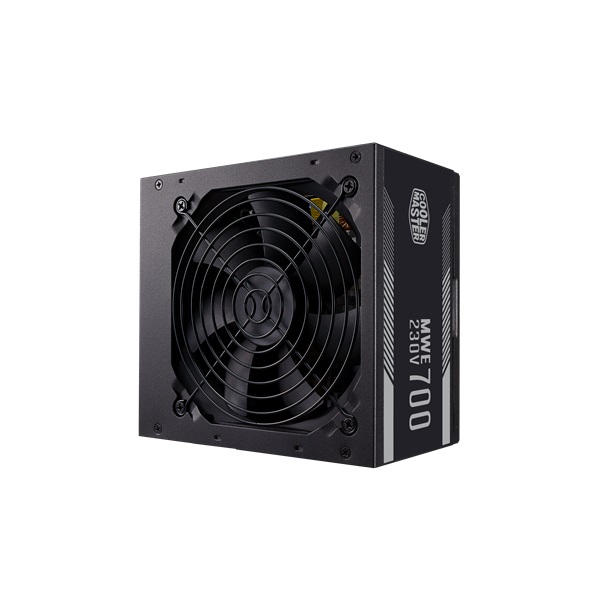 Cooler Master MWE 700 WHITE v2 700W PFC 12 cm ventilátorral dobozos tápegység