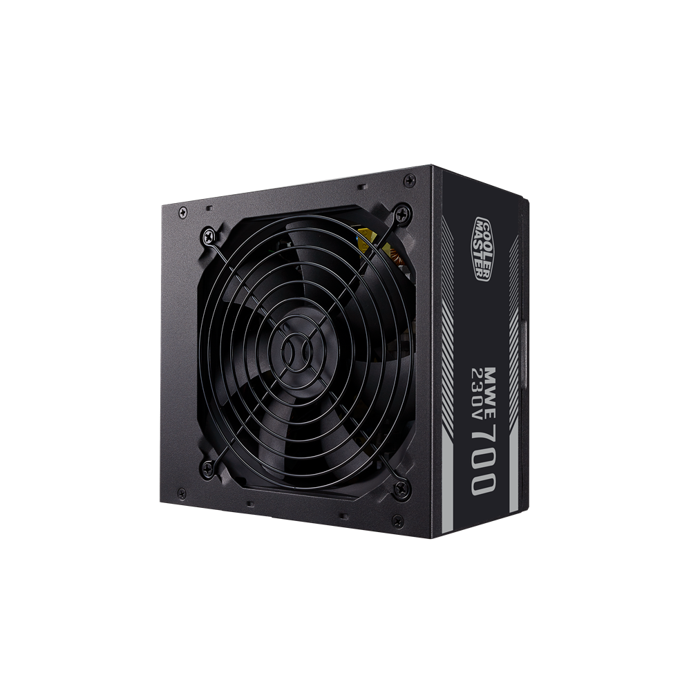 Cooler Master MWE 700 WHITE v2 700W PFC 12 cm ventilátorral dobozos tápegység