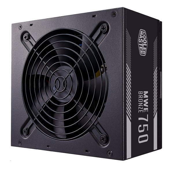 Cooler Master MWE 750W BRONZE V2 12cm ventillátorral tápegység